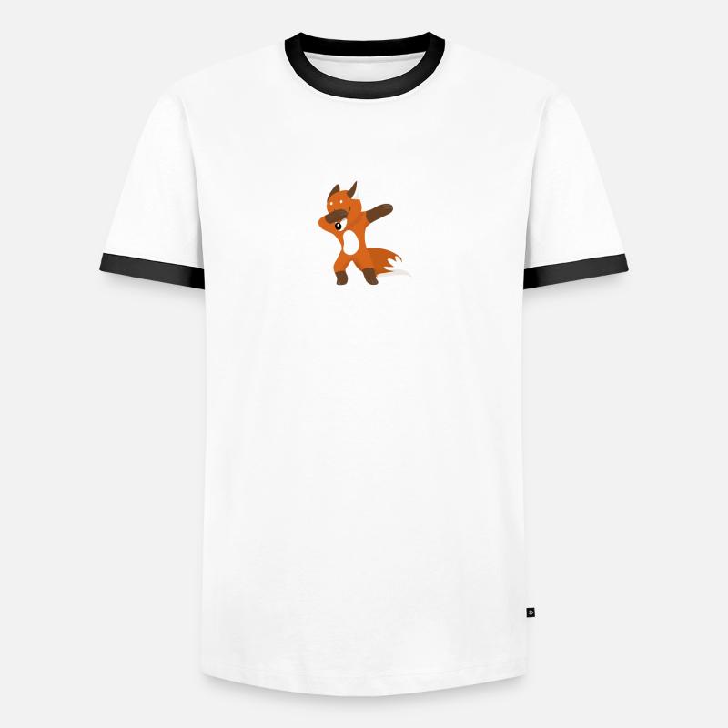 Zero Fox Given Dab Zero Fox Given Dabbing funny Men's Ringer Shirt