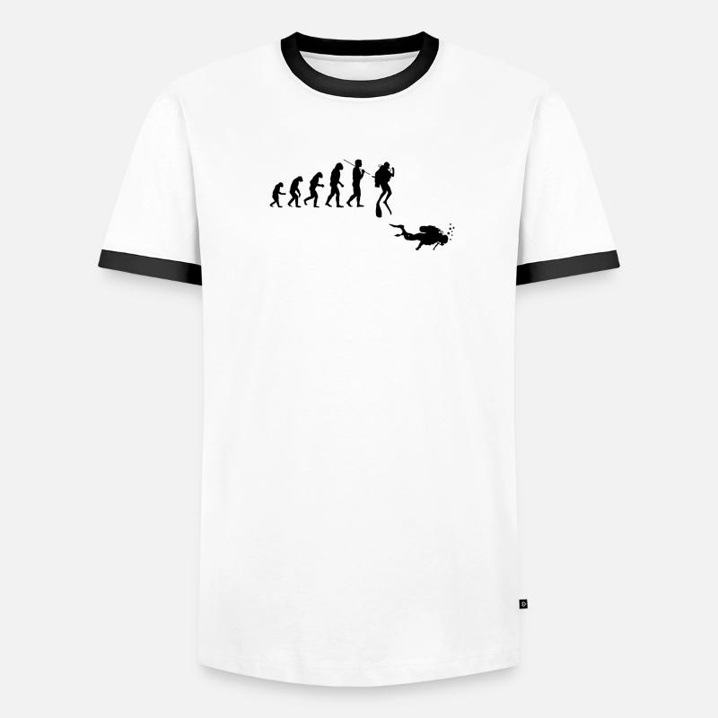 Plongée Evolution pour plongeurs T-shirt contrasté Homme