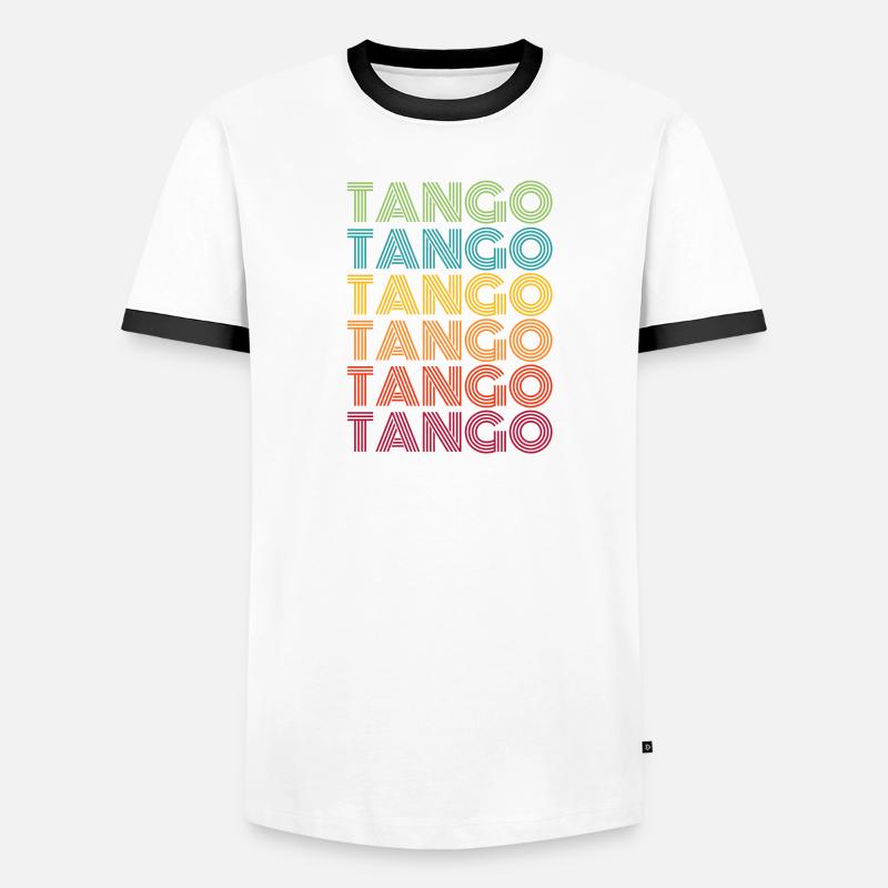 Tango dance dance T-shirt contrasté Homme