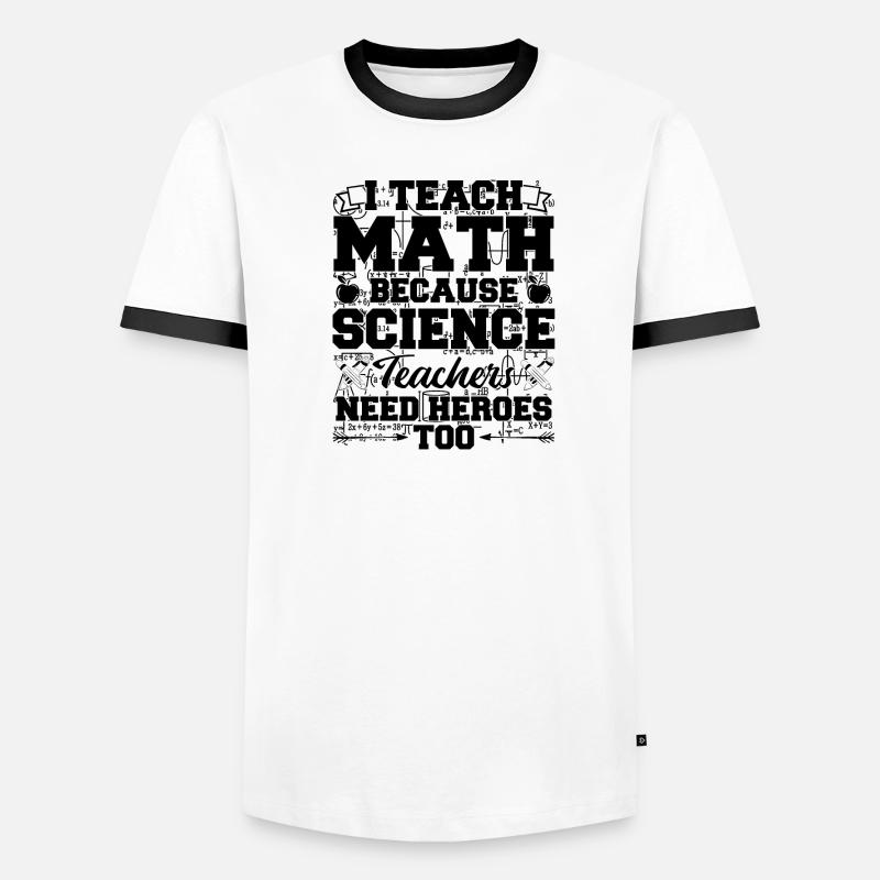 Math teacher Men's Ringer Shirt