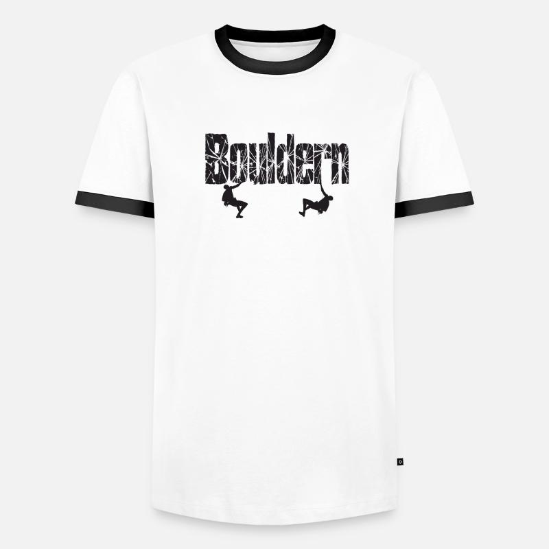 Bouldering climbing bouldering climbing wall gift Men's Ringer Shirt