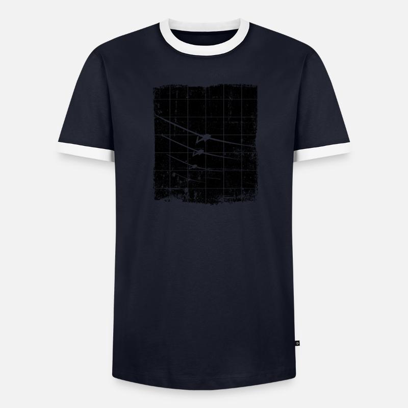 Glider pilot glider flying glider Men's Ringer Shirt