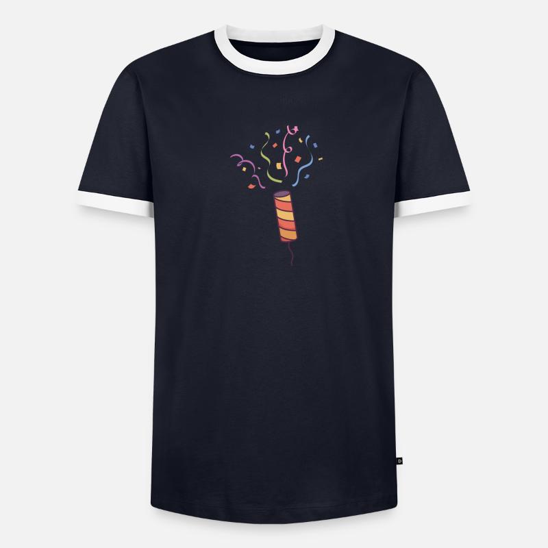 Colourful Confetti Men's Ringer Shirt