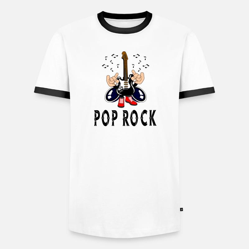 Pop-Rock T-shirt contrasté Homme