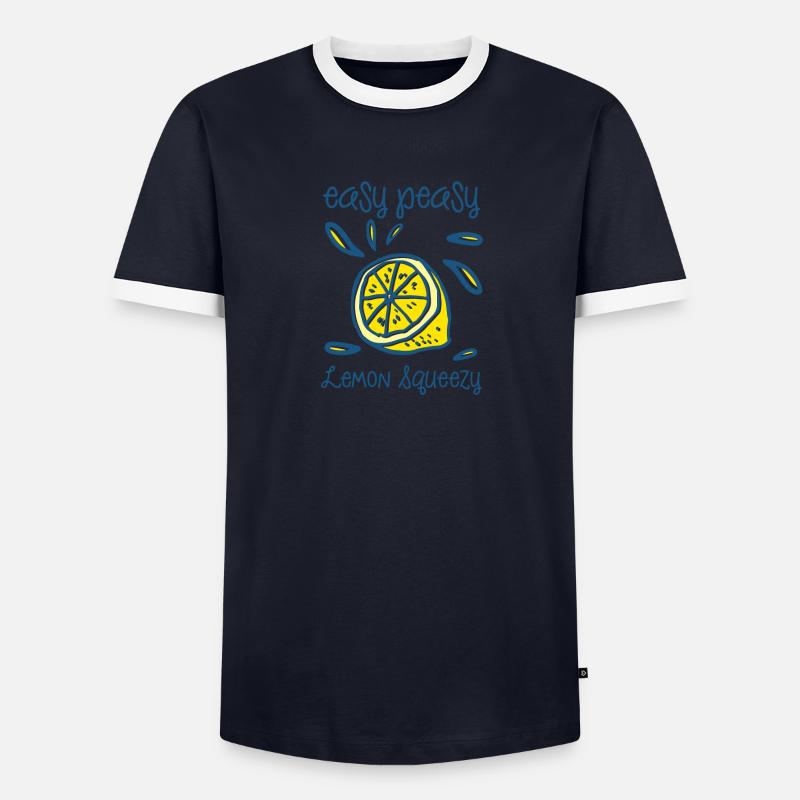 Easy Peasy Lemon Squeezy T-shirt contrasté Homme