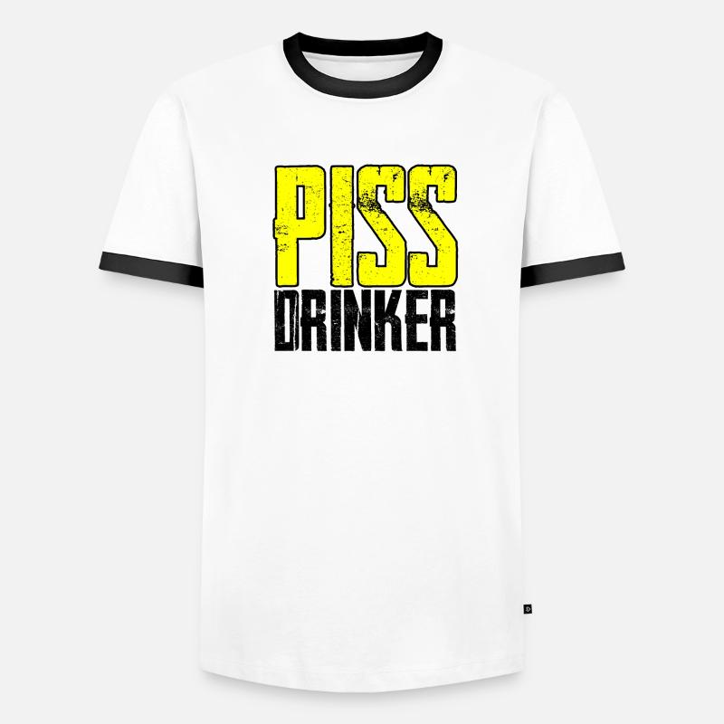Piss Drinker 4 Men's Ringer Shirt