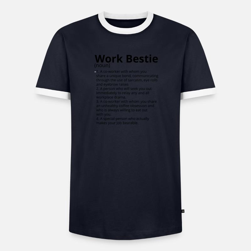 Work La bête Définition Description T-shirt contrasté Homme