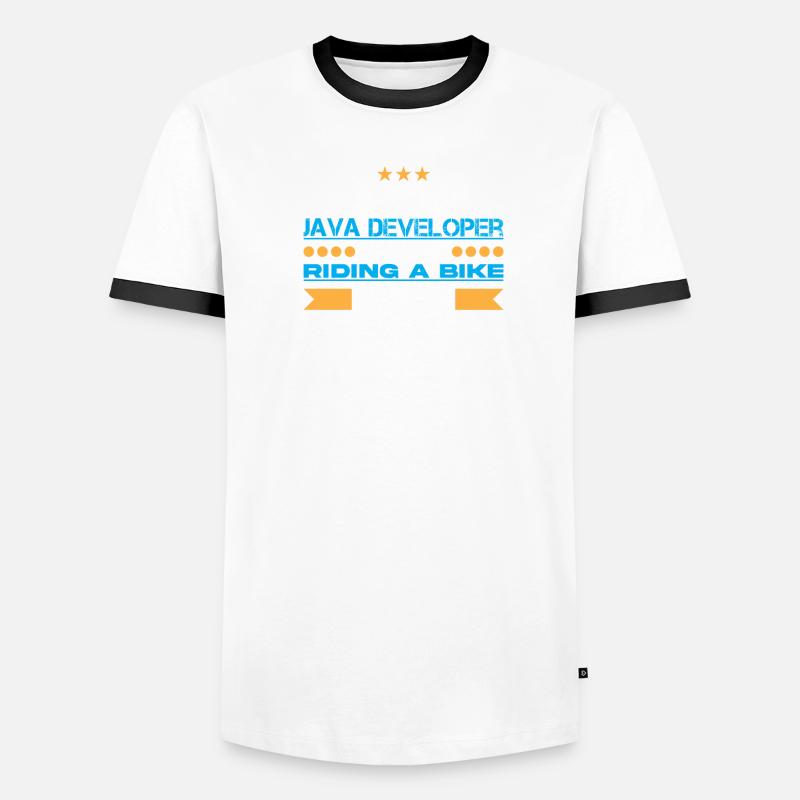 Java Developer Men's Ringer Shirt