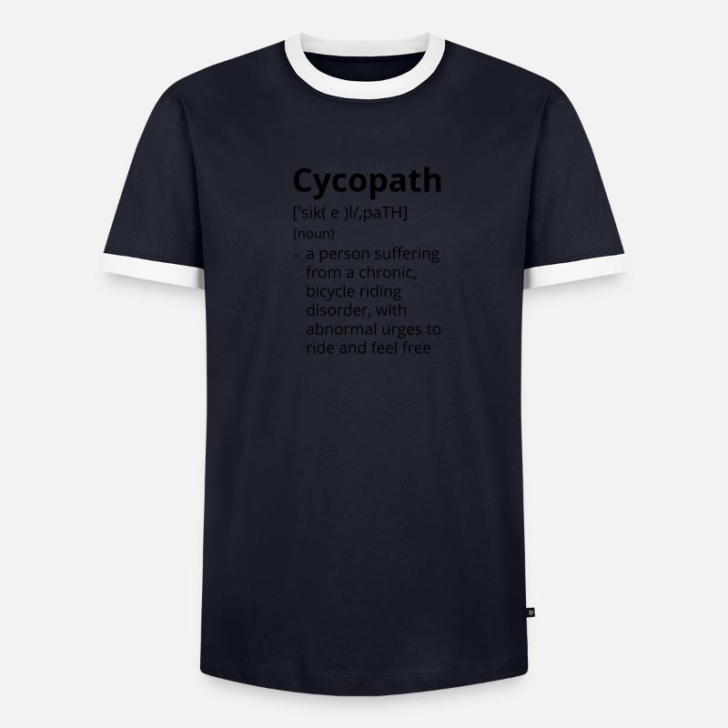 Cycopath Definition Description T-shirt contrasté Homme