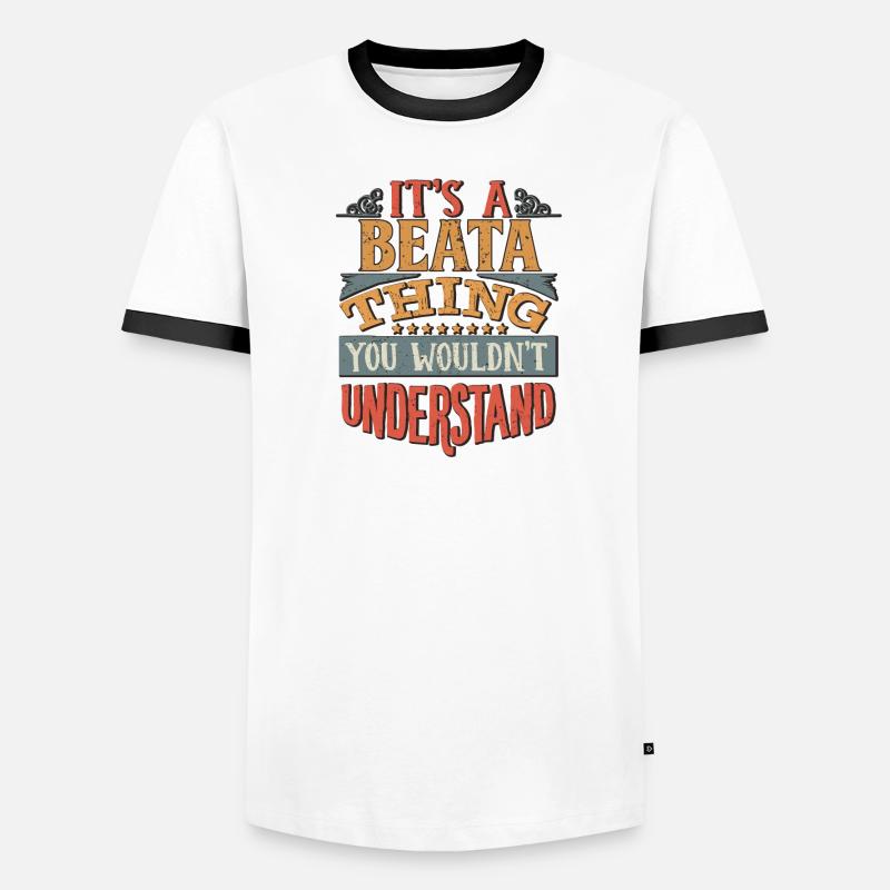 C’est une chose beata que vous ne comprendriez pas - T-shirt contrasté Homme