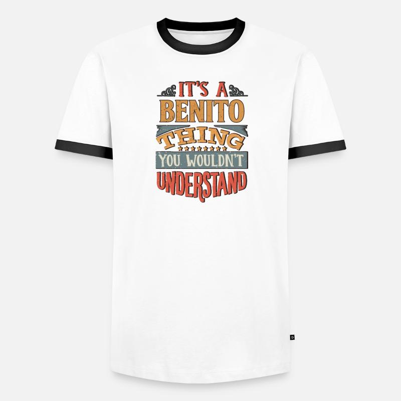 C’est une chose Benito que vous ne comprendriez pas - T-shirt contrasté Homme