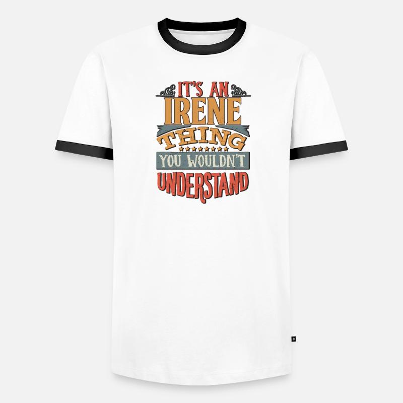 C’est une chose d’Irene que vous ne comprendriez pas - T-shirt contrasté Homme