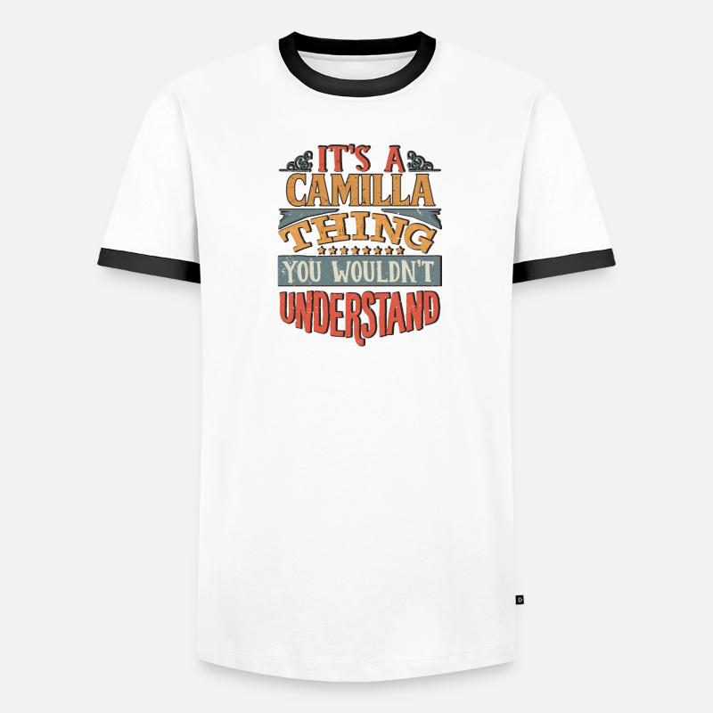 C’est une chose camilla que vous ne comprendriez pas - T-shirt contrasté Homme