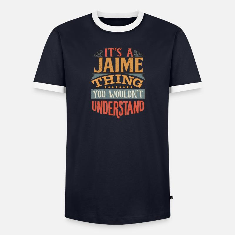 C’est une chose jaime que vous ne comprendriez pas - Jaime T-shirt contrasté Homme