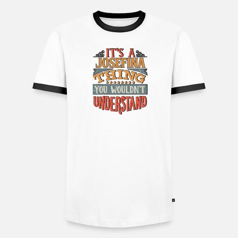 C’est une chose Josefina que vous ne comprendriez pas - T-shirt contrasté Homme