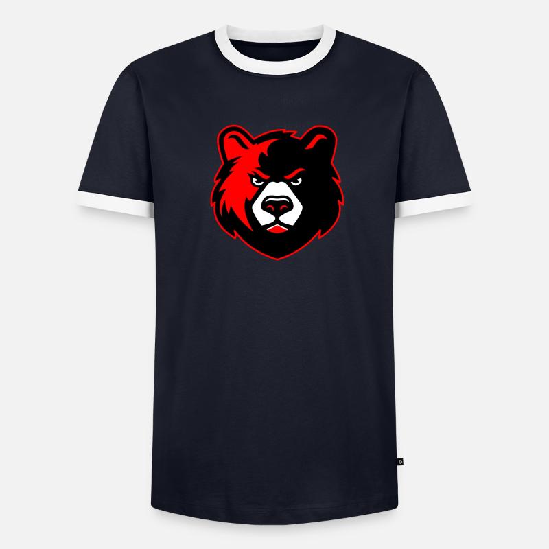 Evil Bear Men's Ringer Shirt