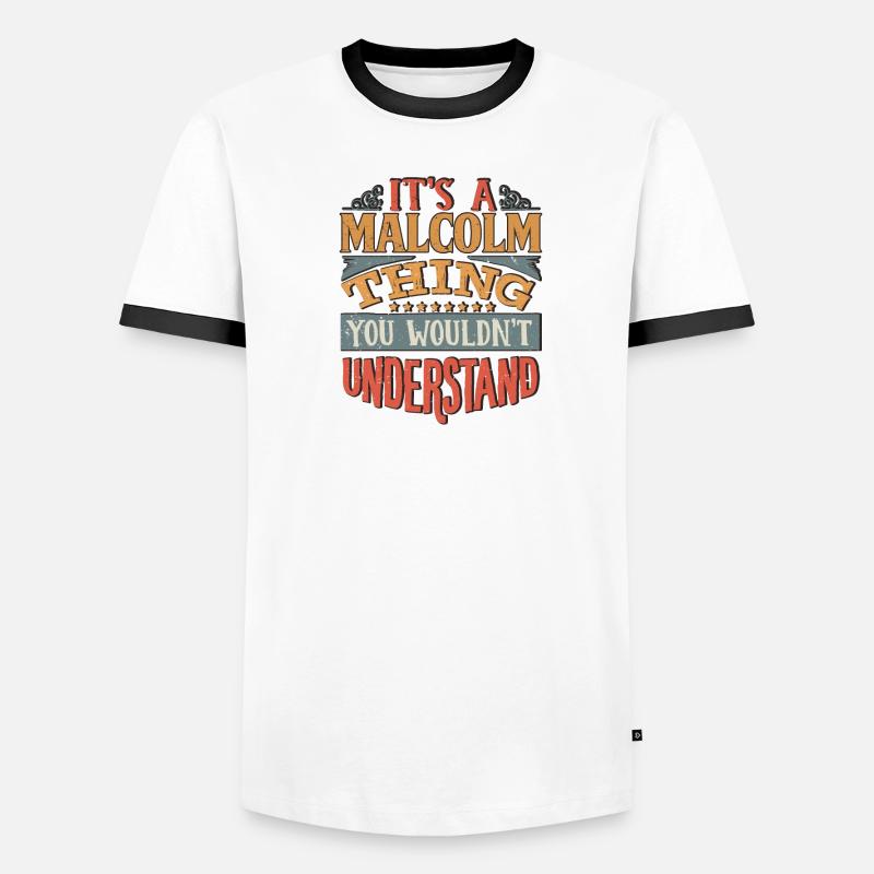 C’est une chose malcolm que vous ne comprendriez pas - T-shirt contrasté Homme