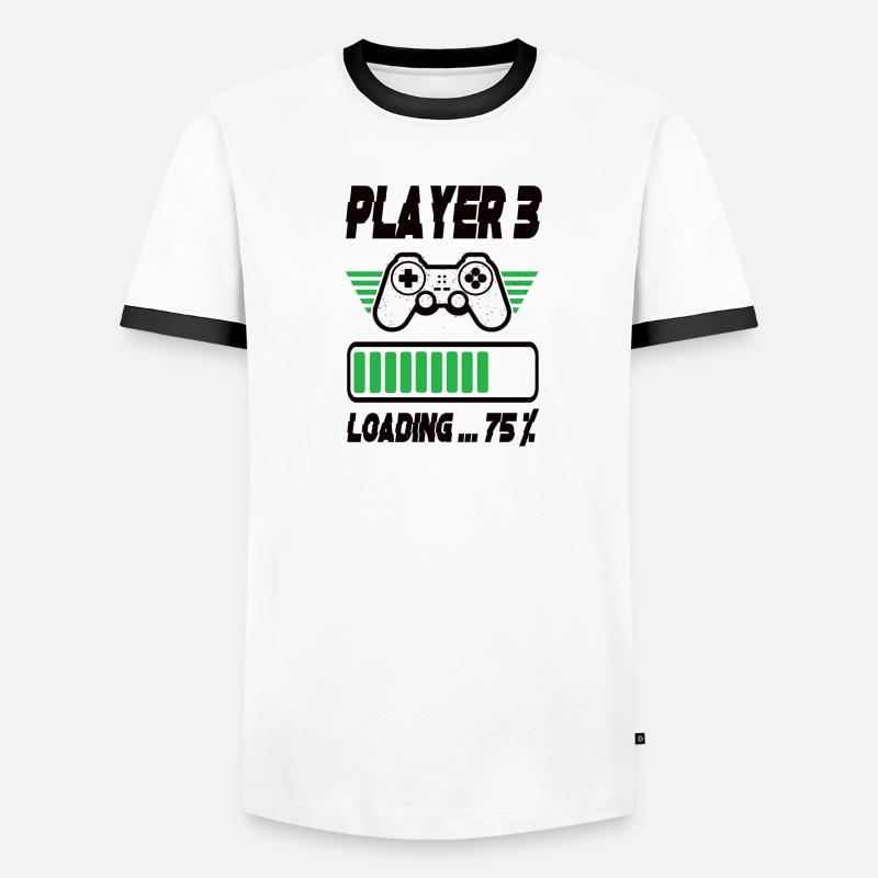 Player 3 Loading Men's Ringer Shirt