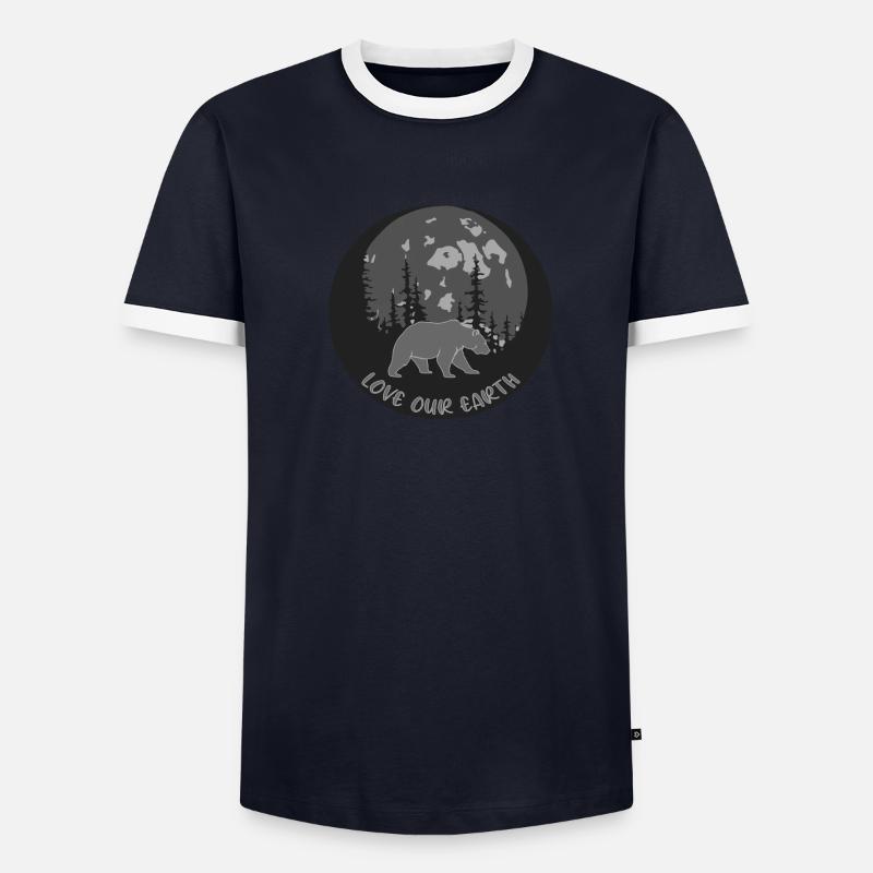 Durabilité T-shirt contrasté Homme