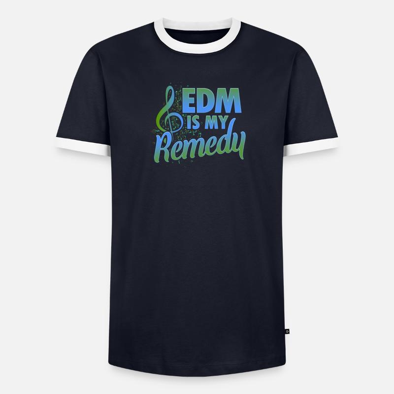EMD est mon remède T-shirt contrasté Homme