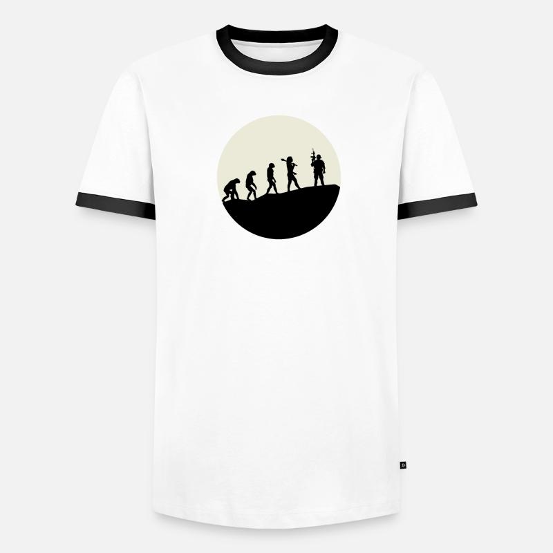 Opérateurs Evolution Moon T-shirt contrasté Homme
