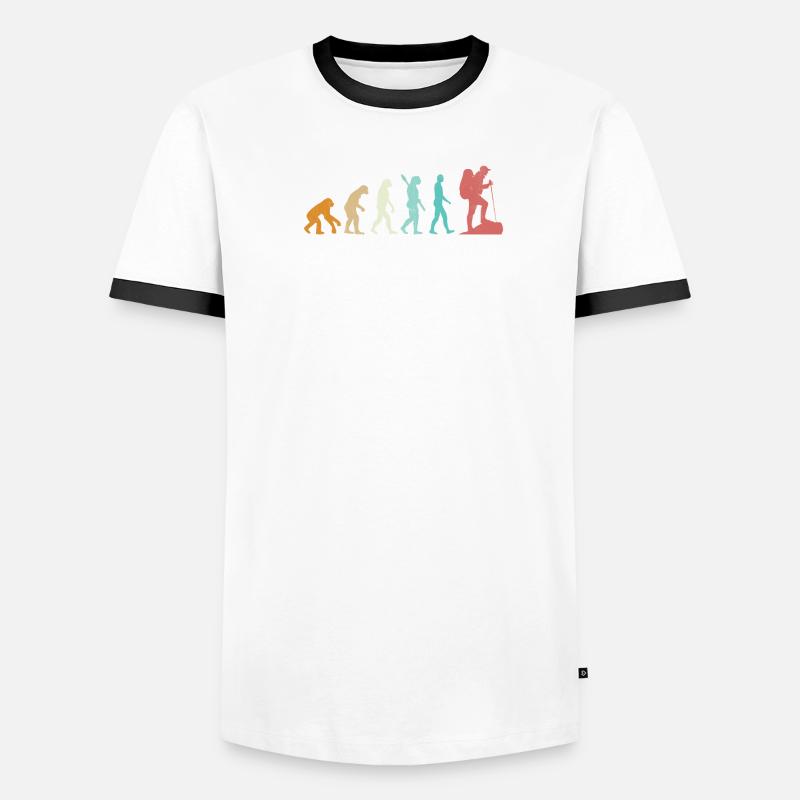 Evolution Randonnée Montagne T-shirt contrasté Homme