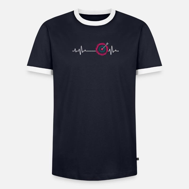 Arc de sport et flèche Cible Archer Pulse T-shirt contrasté Homme