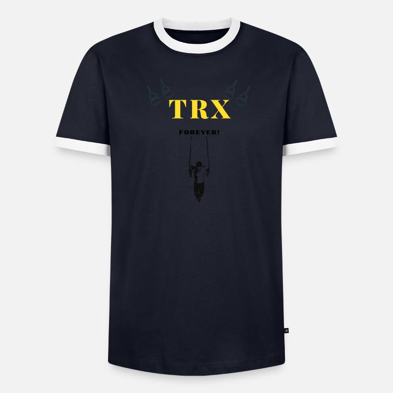 TRX forever Training Geschenkidee Training Männer Kontrast-T-Shirt