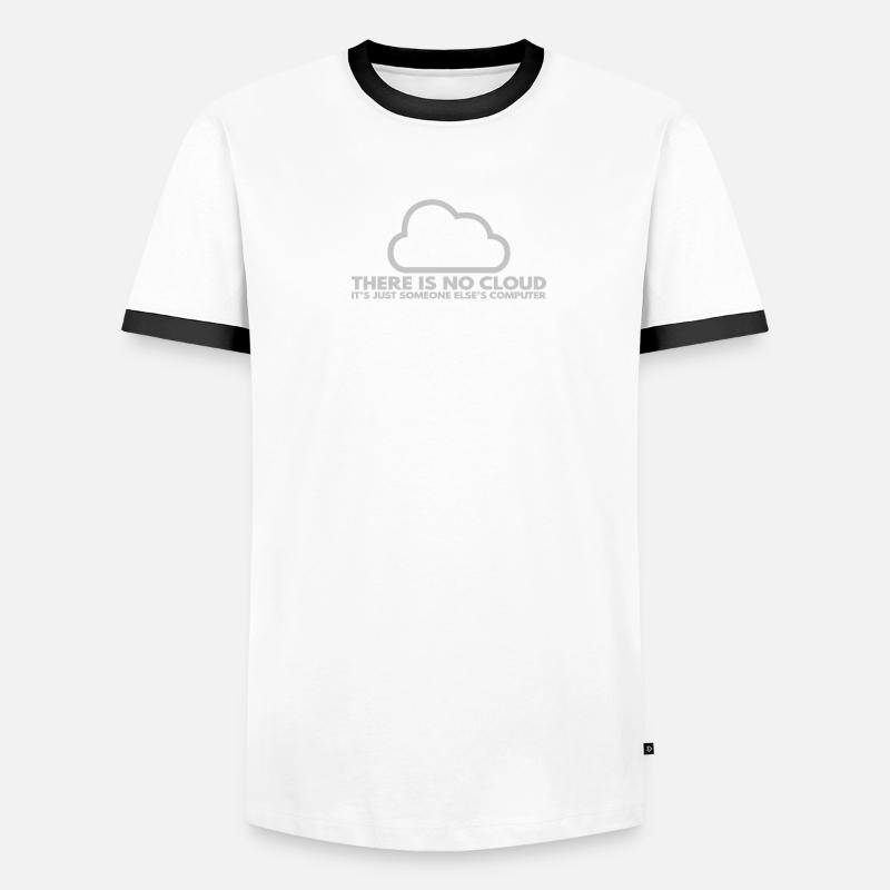 Il n’y a pas de Cloud, c’est juste celui de quelqu’un d’autre T-shirt contrasté Homme