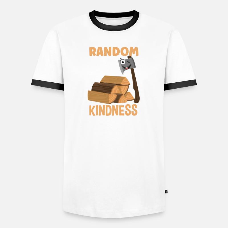 Axe Hatchet Throwing Hatchet Ax Thrower Funny Pun Männer Kontrast-T-Shirt