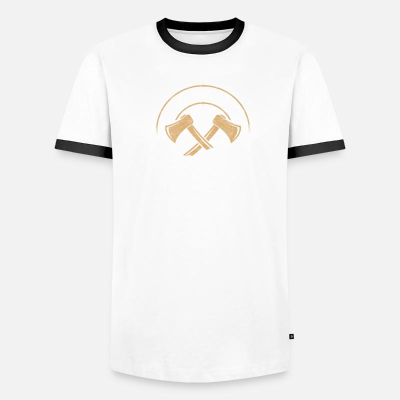 Axe Hatchet Throwing Hatchet Ax Thrower Axe Me Männer Kontrast-T-Shirt