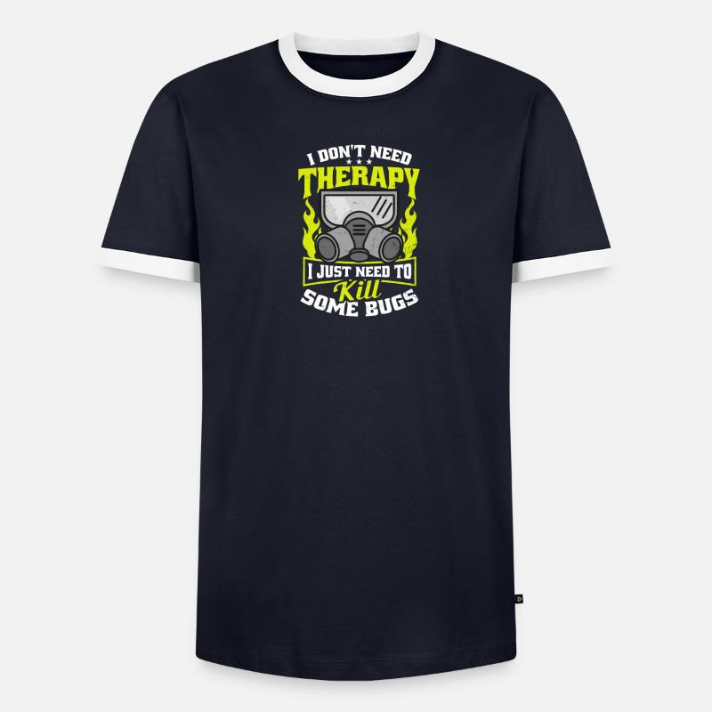 Bug Exterminator juste besoin de tuer certains bugs T-shirt contrasté Homme