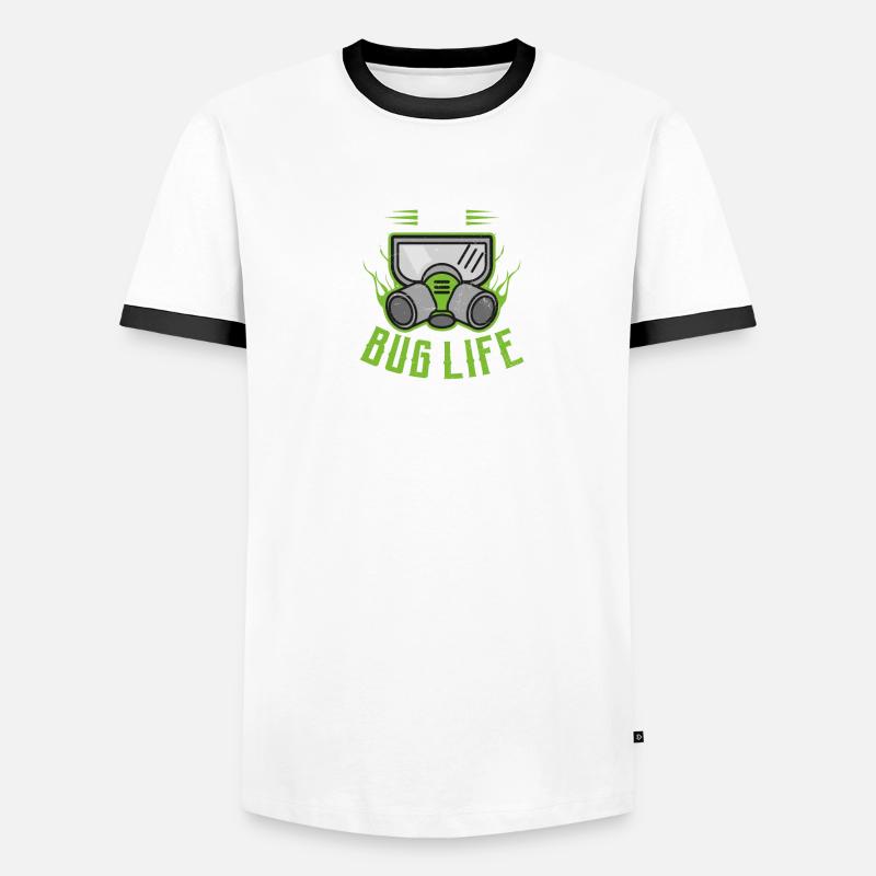 Bug Exterminator Didn't Choose The Bug Life Men's Ringer Shirt