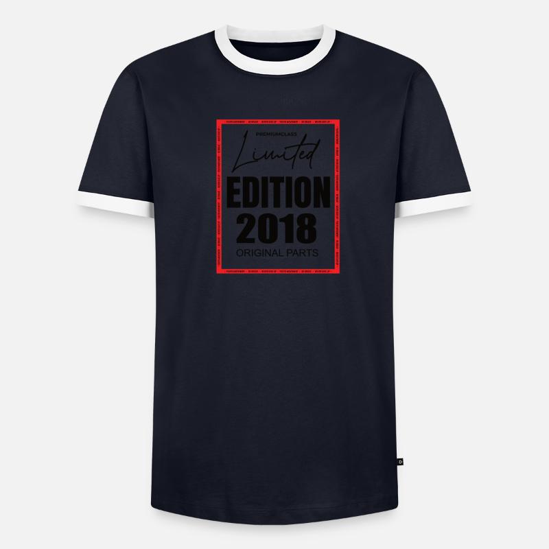 Édition limitée 2018 T-shirt contrasté Homme