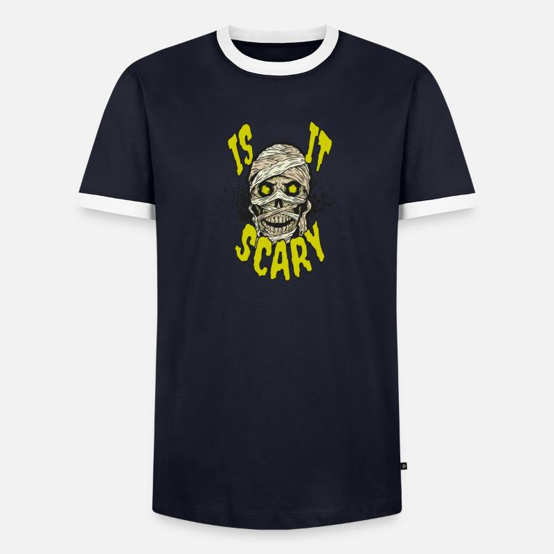 Is it scary T-shirt contrasté Homme
