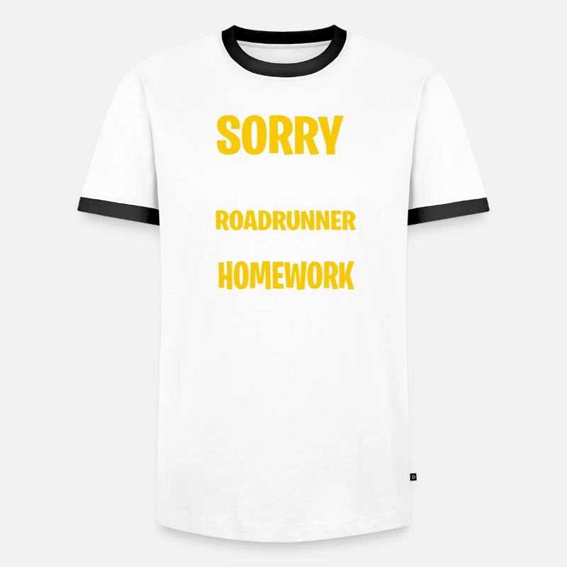 Funny Roadrunner Present Idea Men's Ringer Shirt