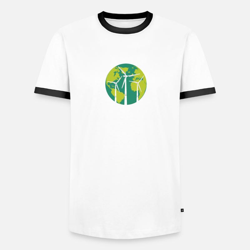 Activez les ventilateurs sur un technicien T-shirt contrasté Homme