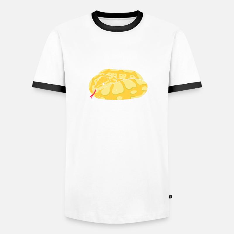 Boule de banane Python Serpentez jusqu’à ce que vous le fassiez T-shirt contrasté Homme