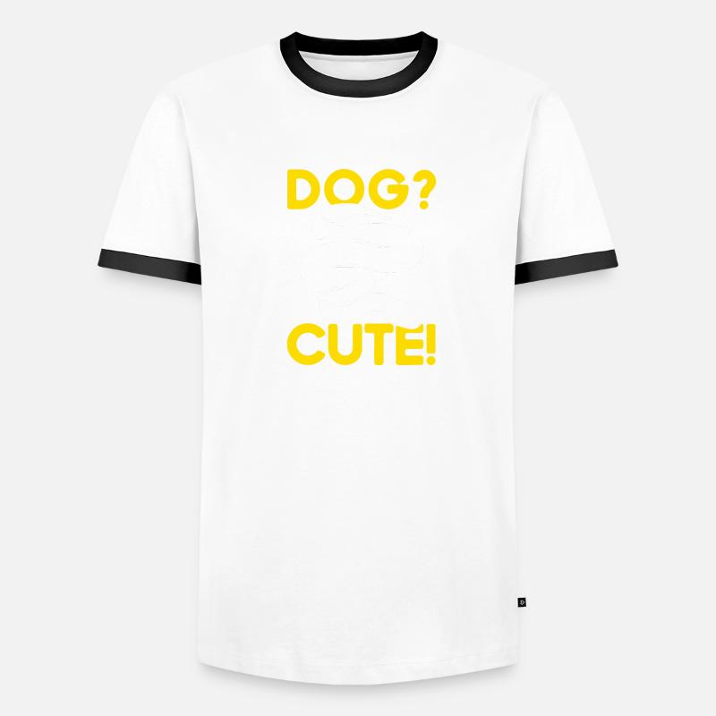 Banana Ball Python Vous avez un chien? C’est doux T-shirt contrasté Homme
