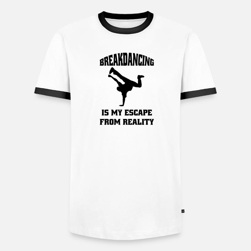 Breakdance Dance Sport Dancer Gift Dancing Men's Ringer Shirt
