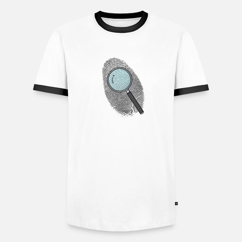 Sécurisation des traces - Kripo Polizei Kriminaltechnik T-shirt contrasté Homme