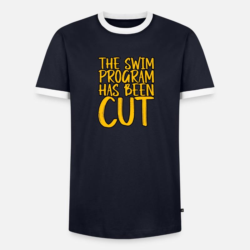 Le programme de natation a été supprimé 3 T-shirt contrasté Homme