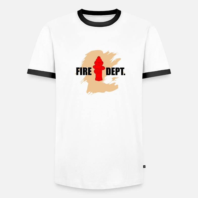 Fire Hydrant Fire Hydrant Men's Ringer Shirt
