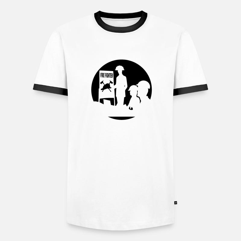 Fireman Men's Ringer Shirt