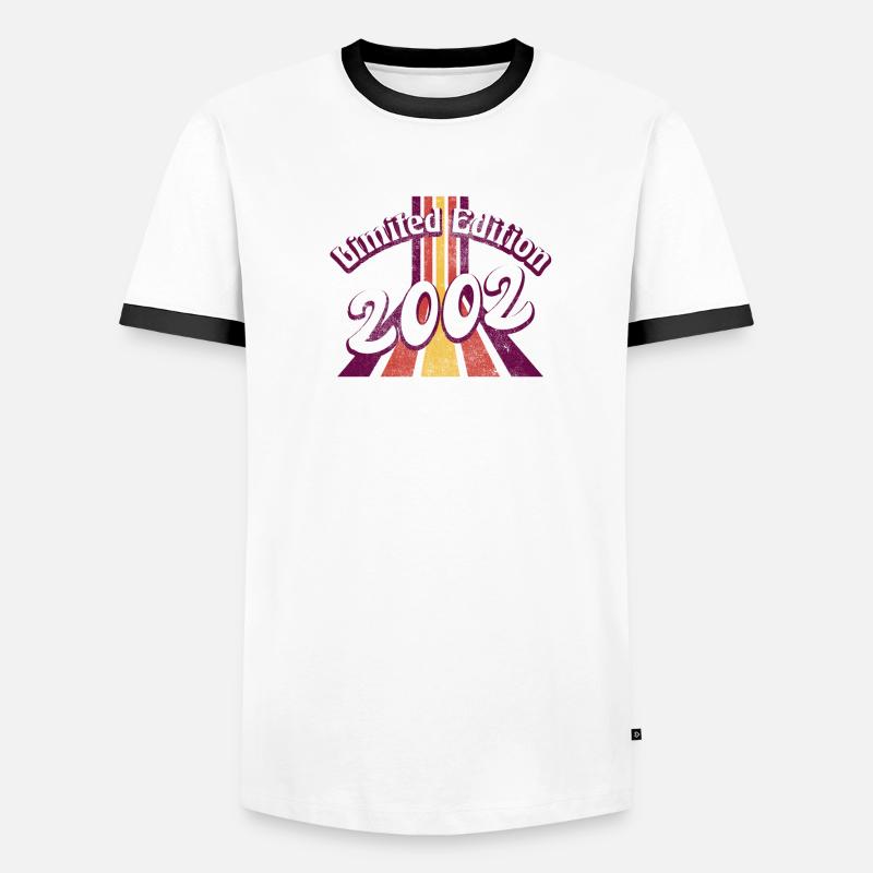 Edition Limitée 2002 Millésime T-shirt contrasté Homme