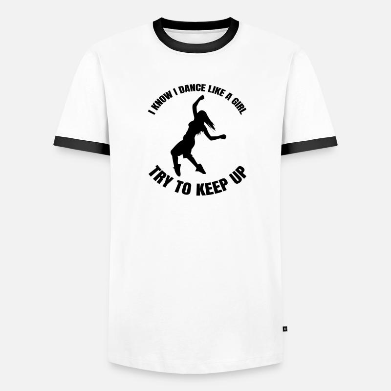 Dancer Gift Dance Class Ballerina Dance Ballet Men's Ringer Shirt