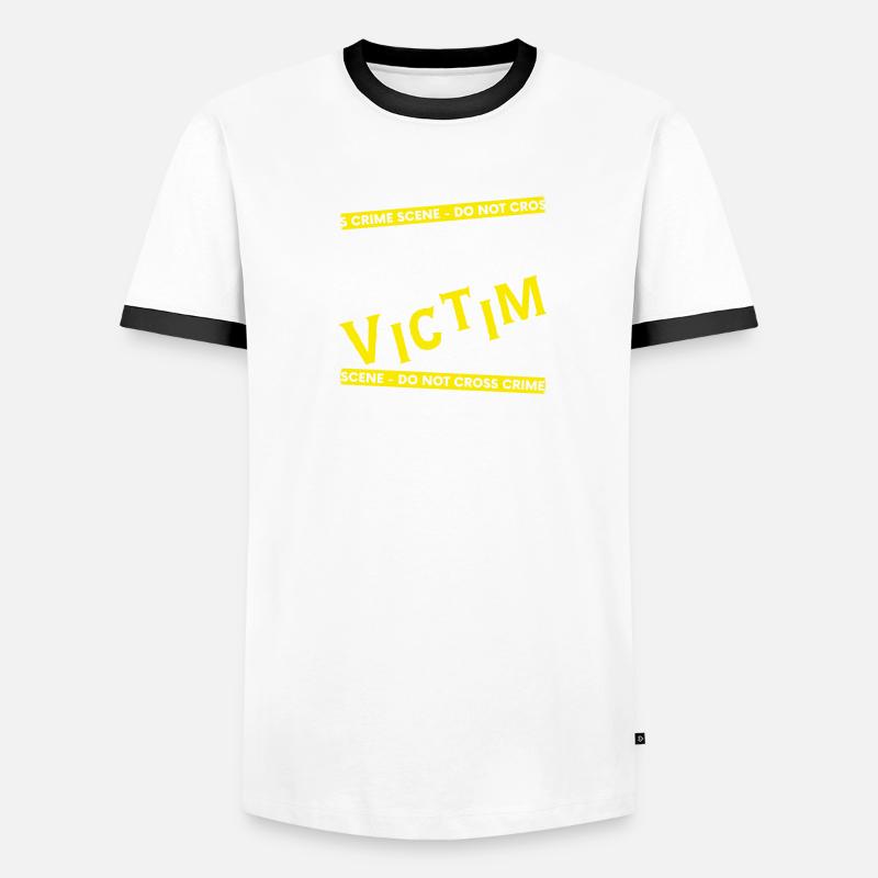 Forensic evidence - Kripo Polizei Forensics Men's Ringer Shirt