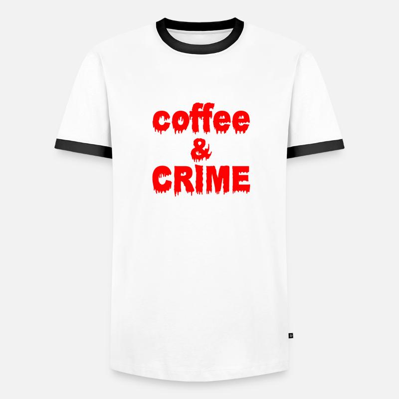 Preuves médico-légales - Kripo Polizei Forensics T-shirt contrasté Homme