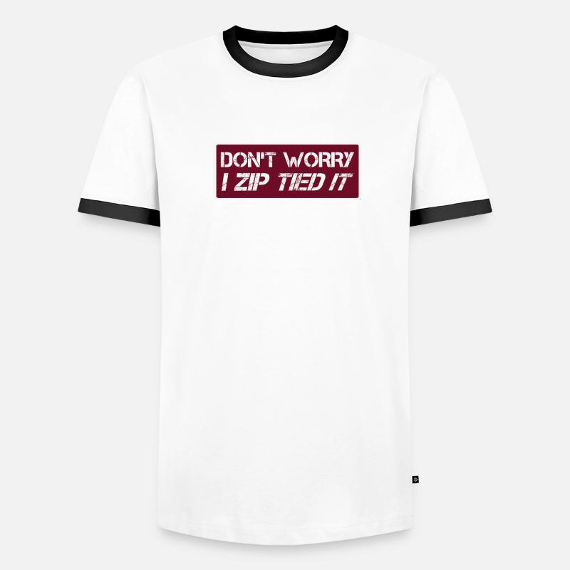 Don't worry, I've bound it if Men's Ringer Shirt
