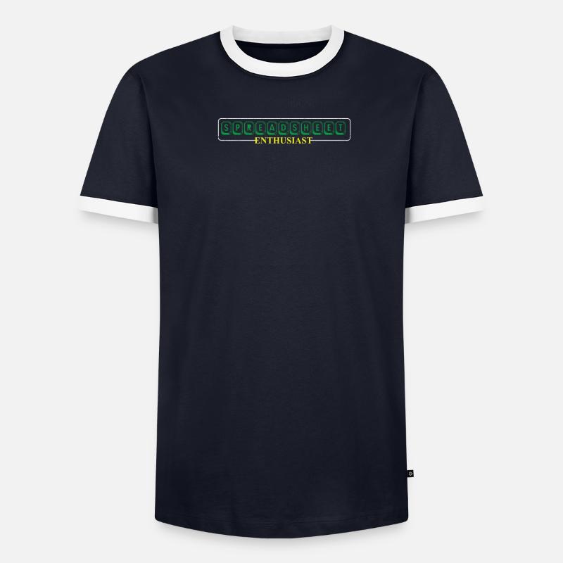 Feuille de calcul comptable CPA Fun Comptable Cool - T-shirt contrasté Homme - undefined